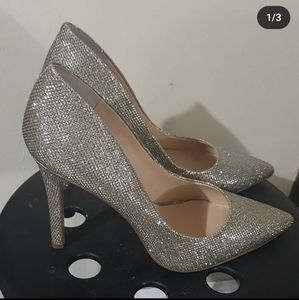 Vince Camuto  gold glitter Heels Size 10M